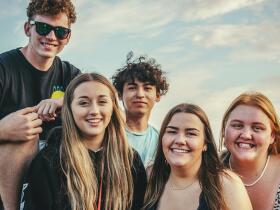 Current Students Hero Student Leaders and Voice