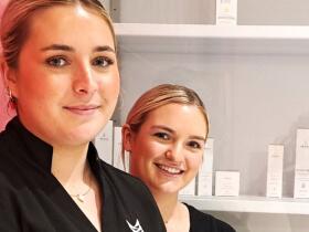 Beauty therapy Olivia and Caroline HERO