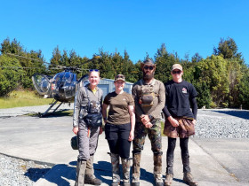 Pest ops team Fiordland HERO 1